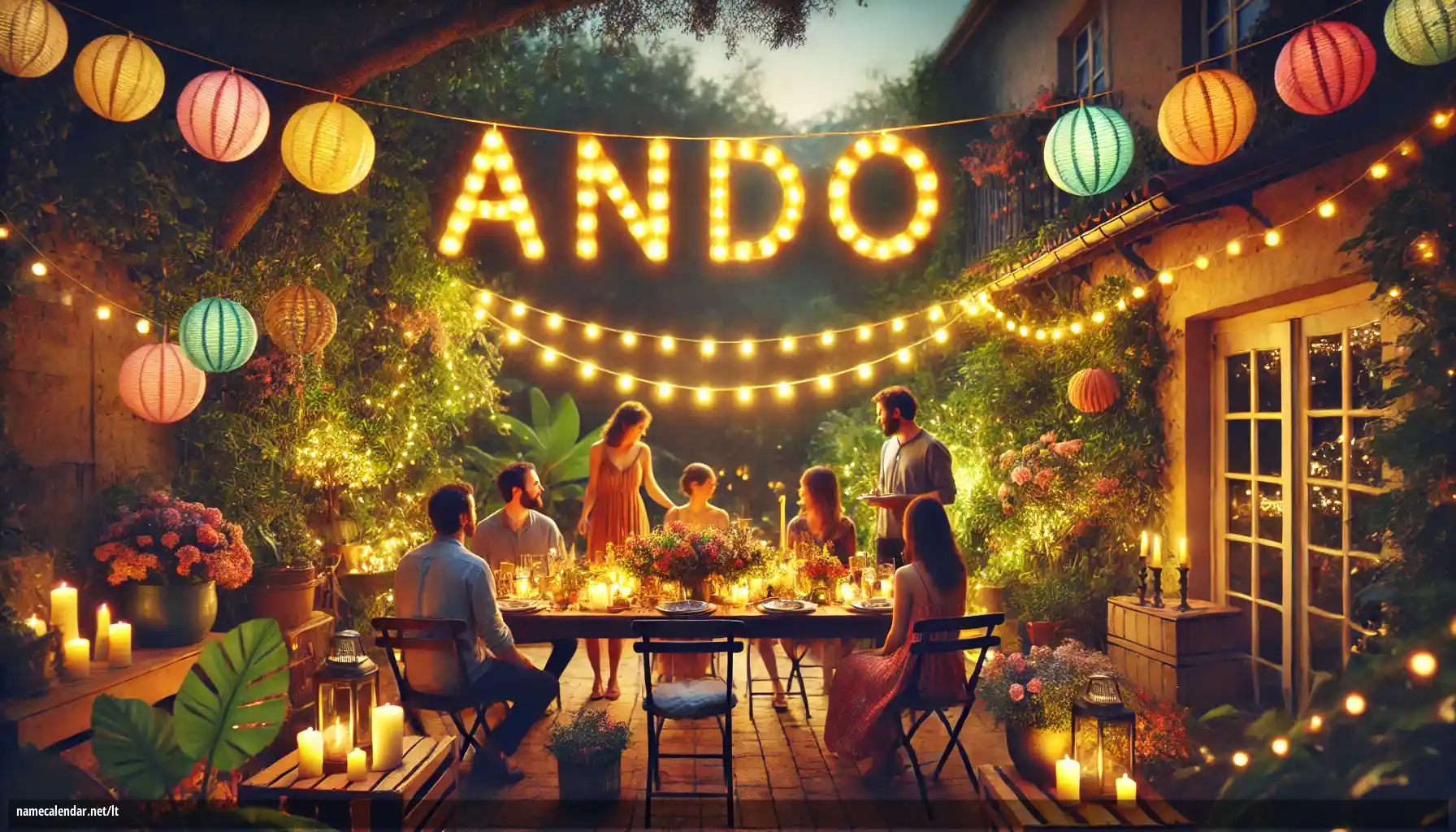 Vardadienio ir vardo šventimas - Ando