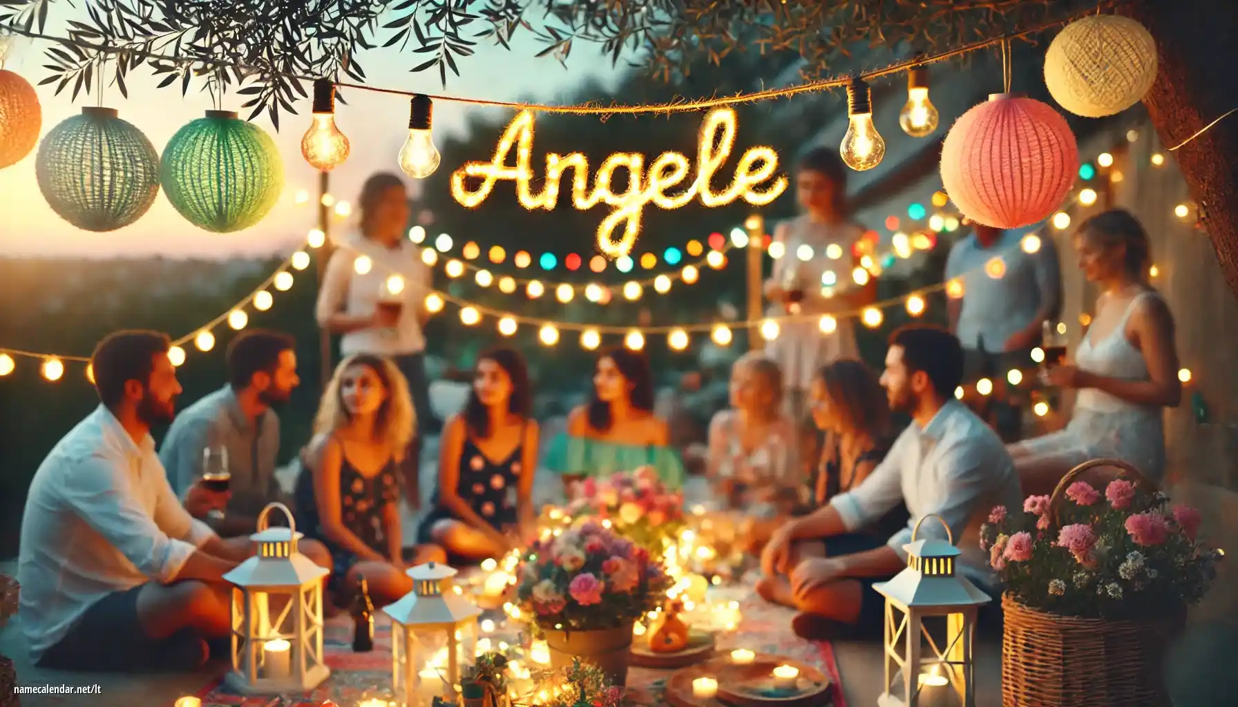 Vardadienio ir vardo šventimas - Angele