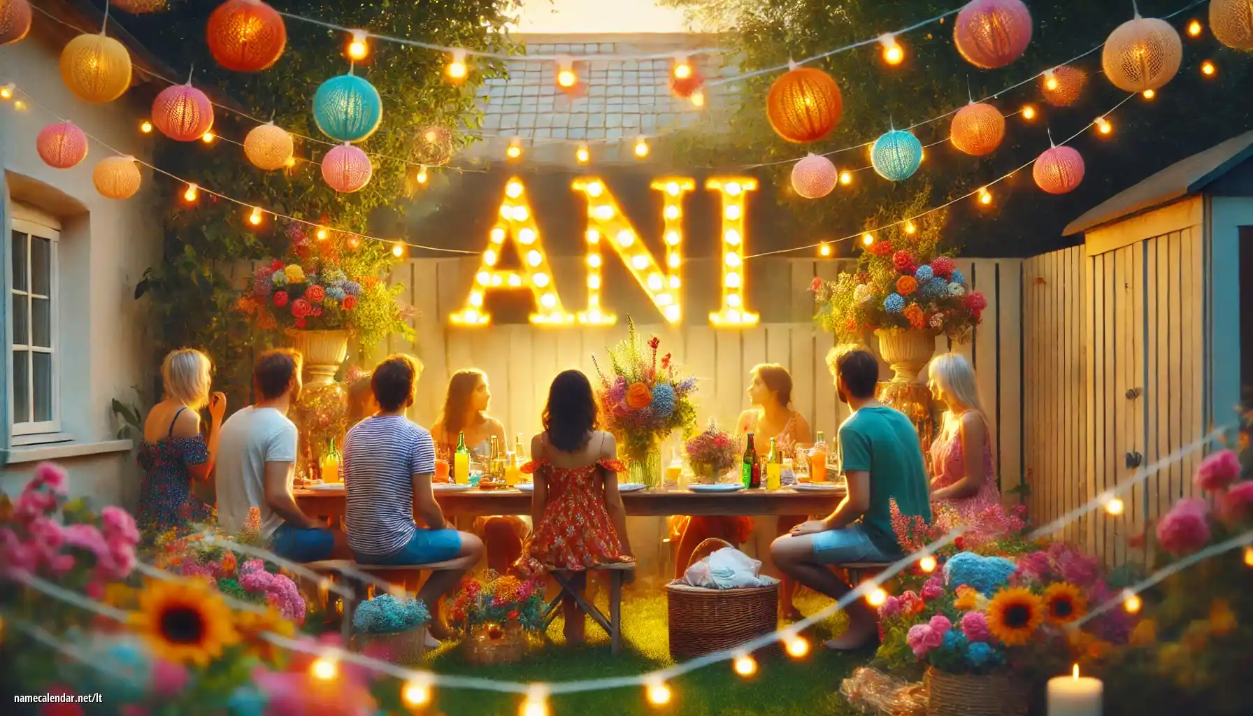 Vardadienio ir vardo šventimas - Ani