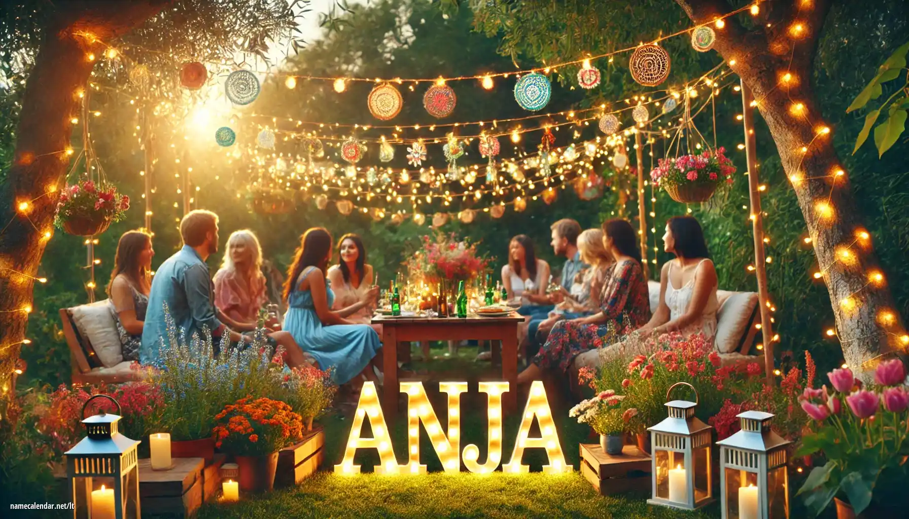 Vardadienio ir vardo šventimas - Anja