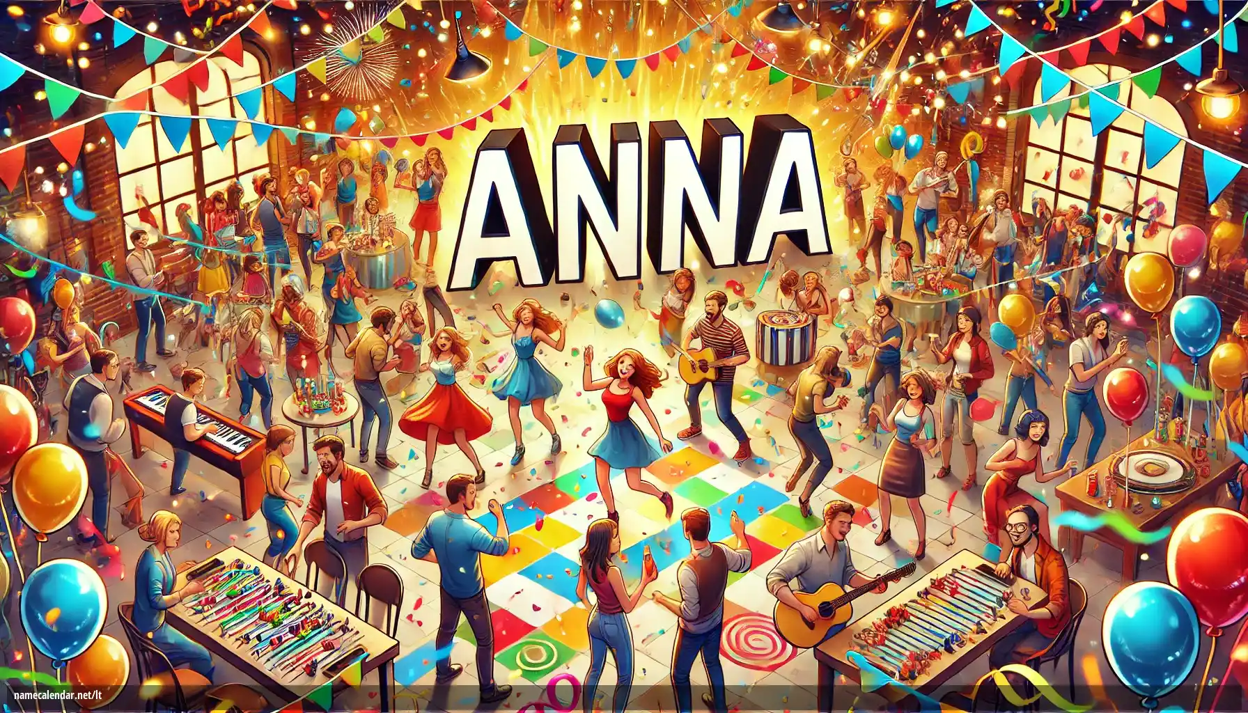 Vardadienio ir vardo šventimas - Anna