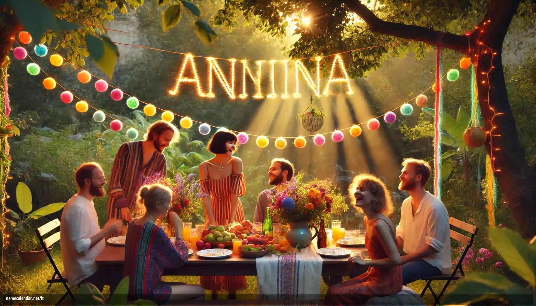 Vardadienio ir vardo šventimas - Anniina