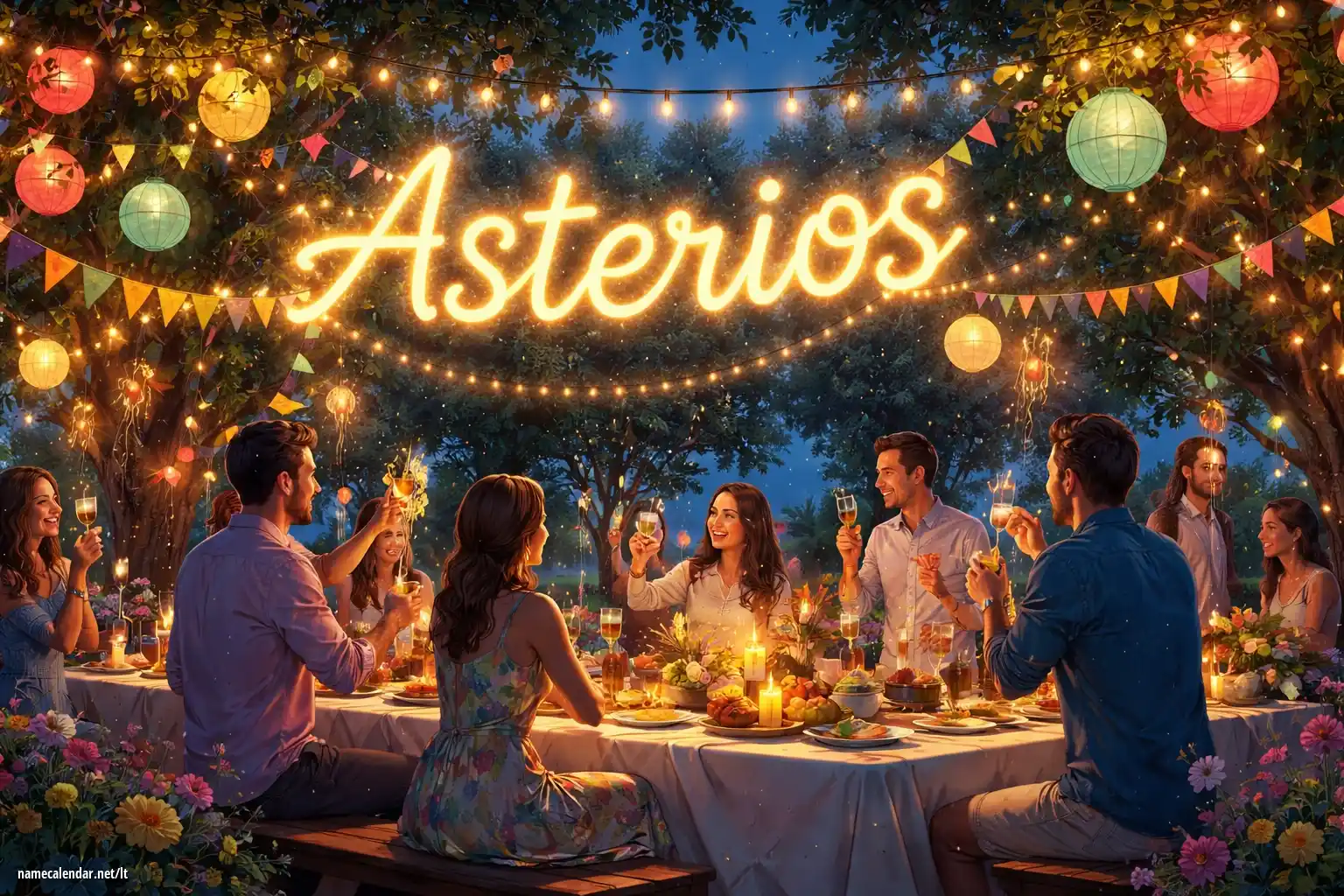 Vardadienio ir vardo šventimas - Asterios