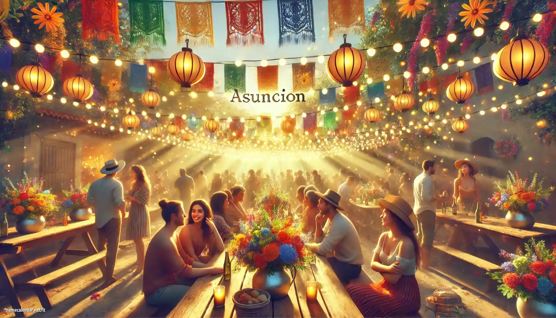 Vardadienio ir vardo šventimas - Asunción