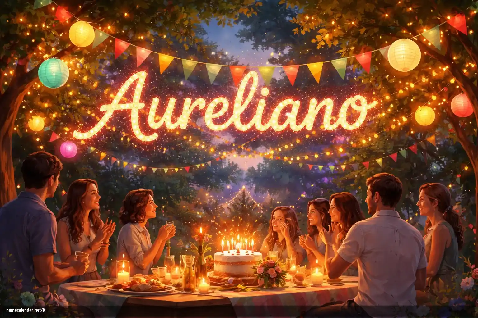 Vardadienio ir vardo šventimas - Aureliano