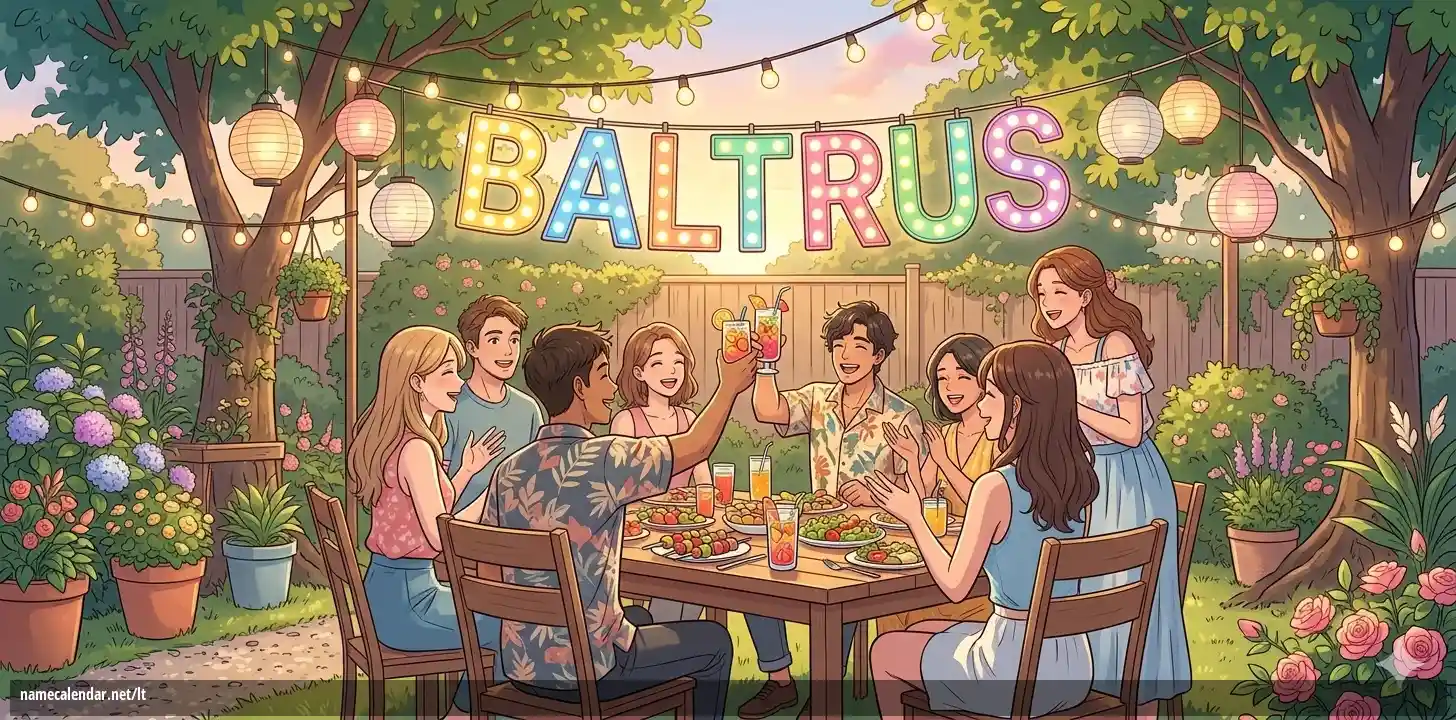 Vardadienio ir vardo šventimas - Baltrus