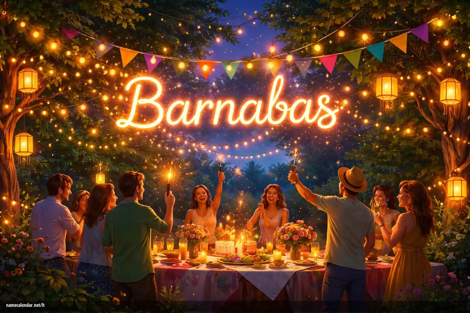 Vardadienio ir vardo šventimas - Barnabas