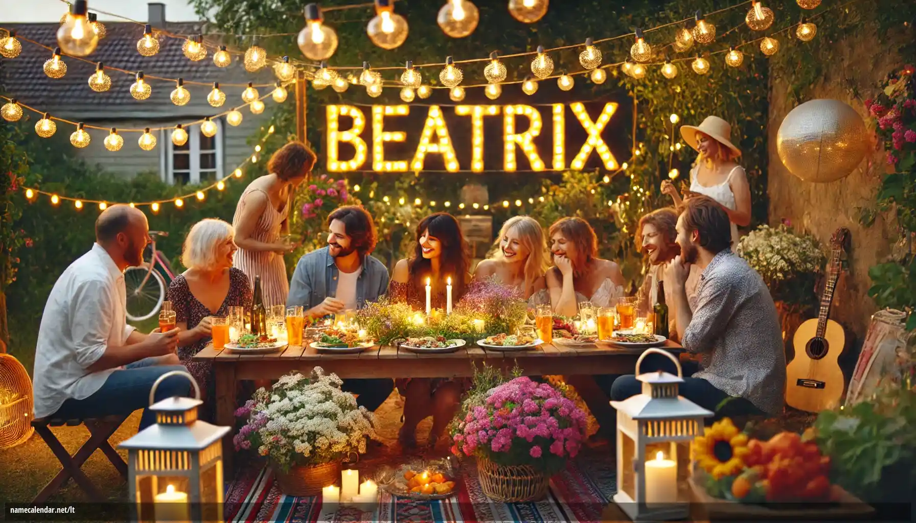 Vardadienio ir vardo šventimas - Beatrix