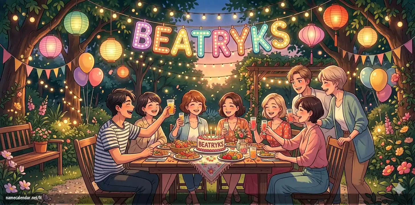 Vardadienio ir vardo šventimas - Beatryks