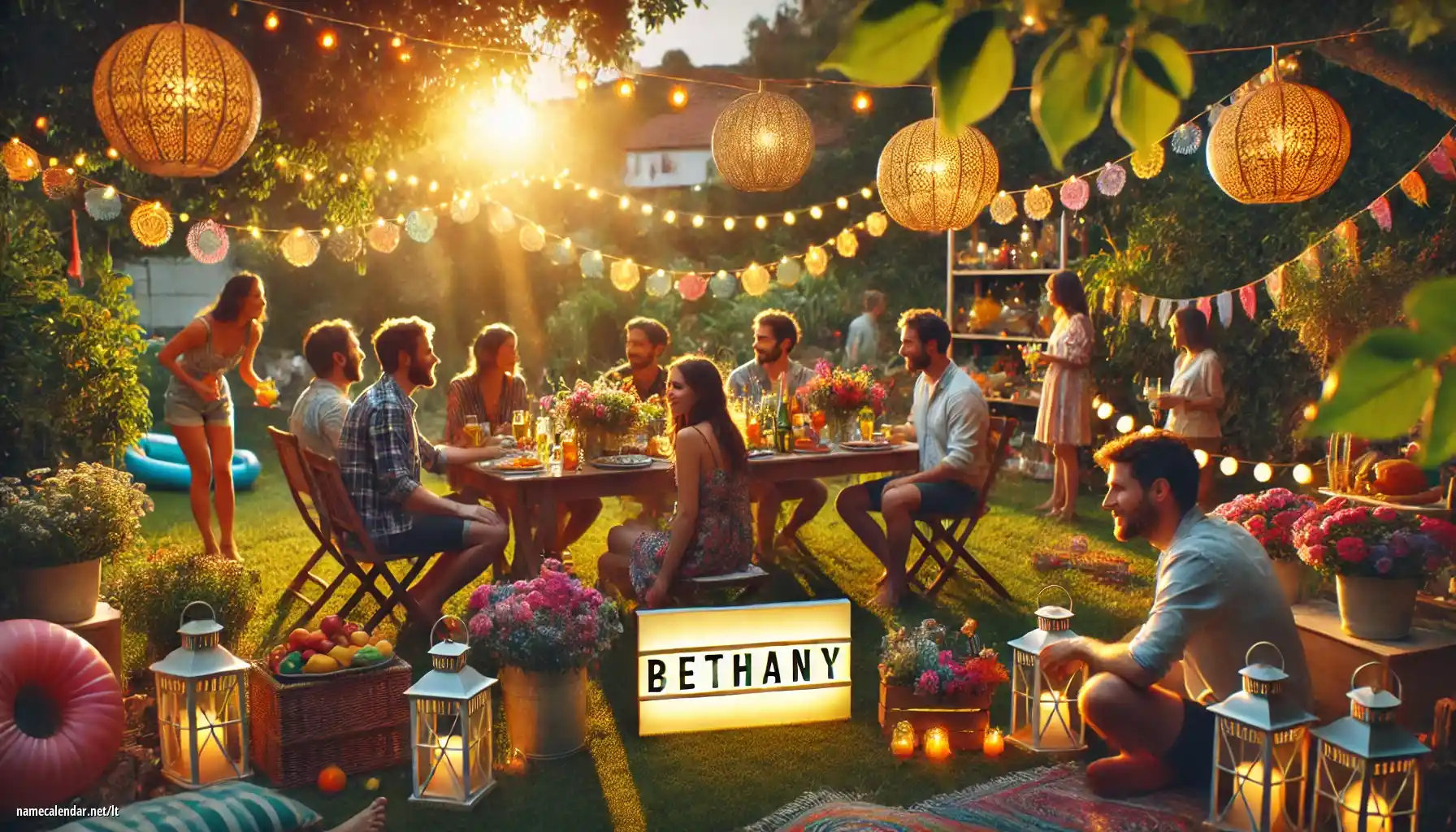 Vardadienio ir vardo šventimas - Bethany