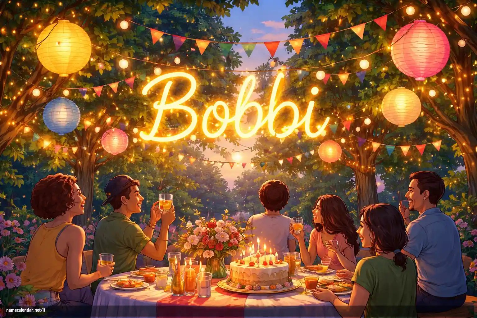 Vardadienio ir vardo šventimas - Bobbi