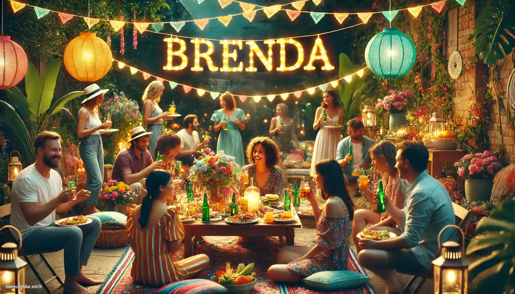 Vardadienio ir vardo šventimas - Brenda