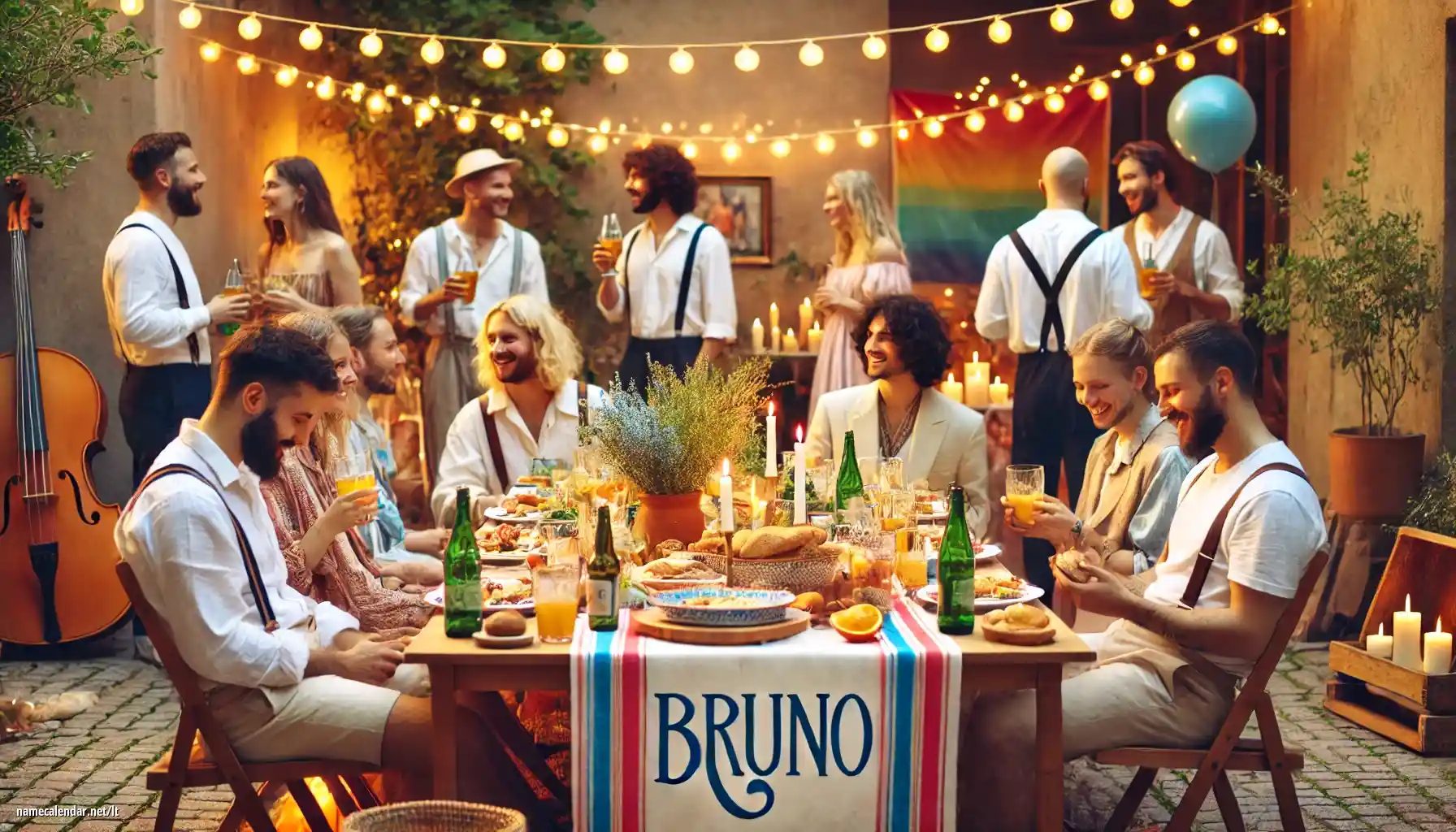 Vardadienio ir vardo šventimas - Bruno