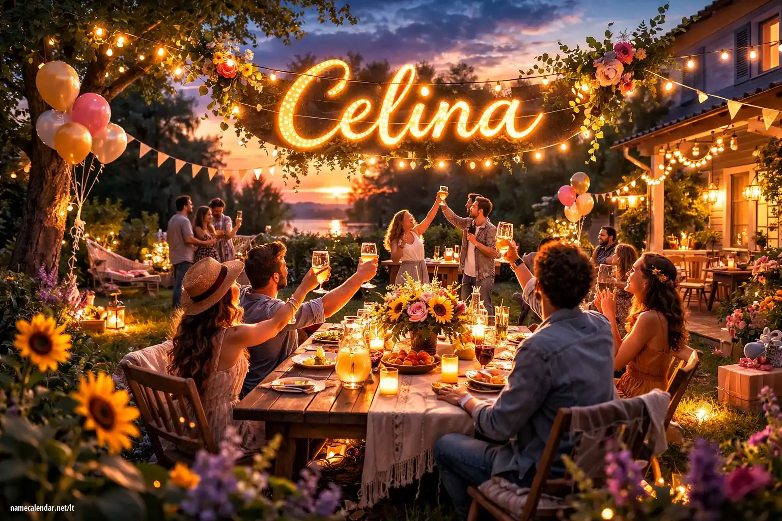 Vardadienio ir vardo šventimas - Celina