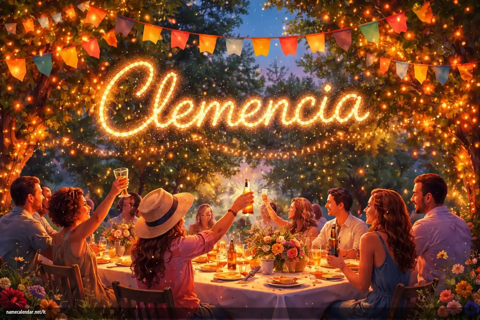 Vardadienio ir vardo šventimas - Clemencia