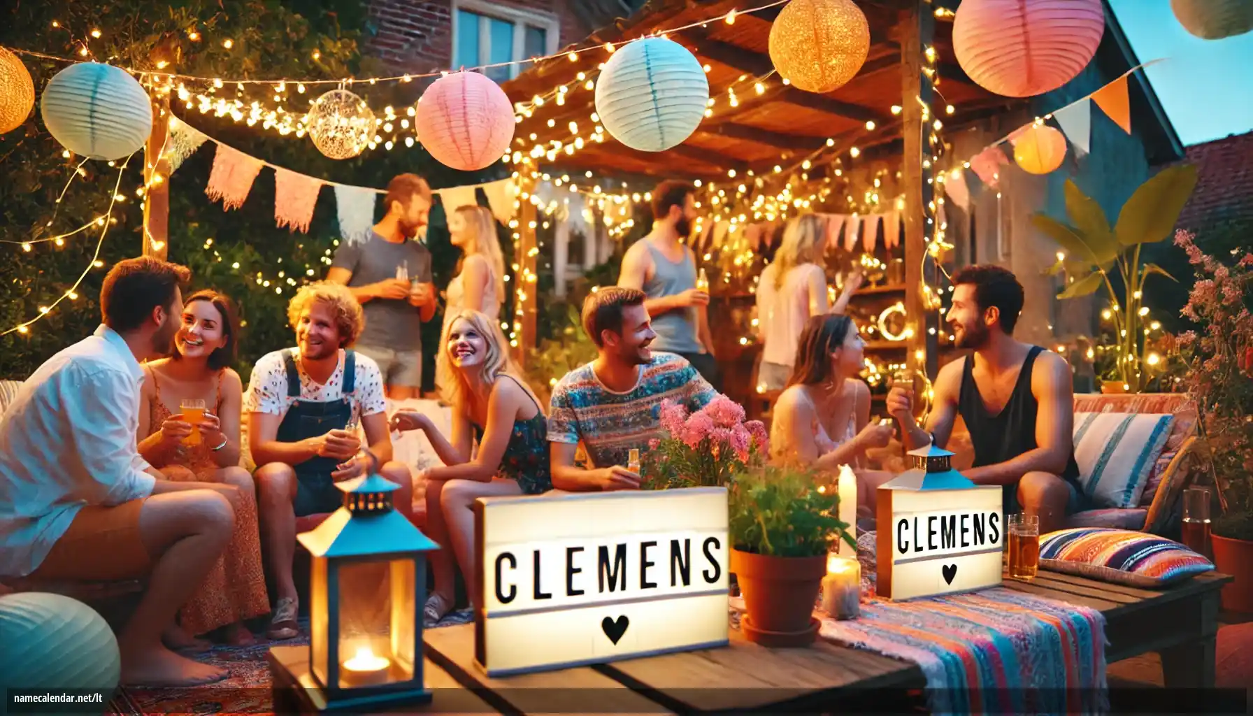 Vardadienio ir vardo šventimas - Clemens