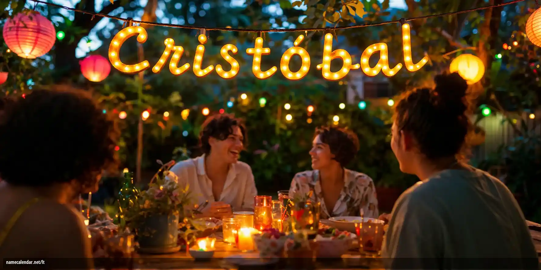Vardadienio ir vardo šventimas - Cristóbal