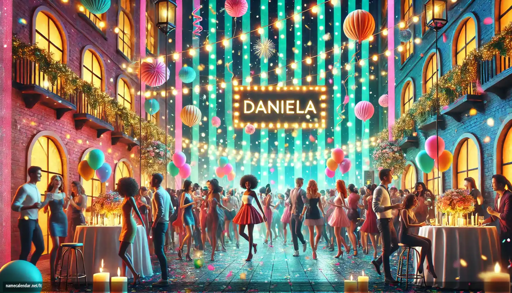 Vardadienio ir vardo šventimas - Daniela