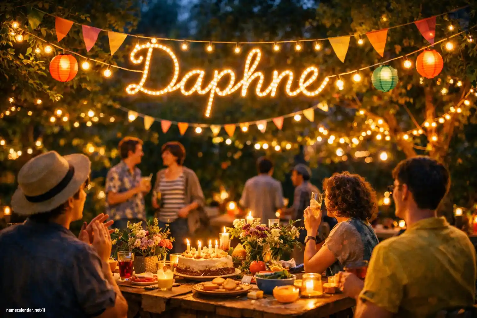 Vardadienio ir vardo šventimas - Daphne