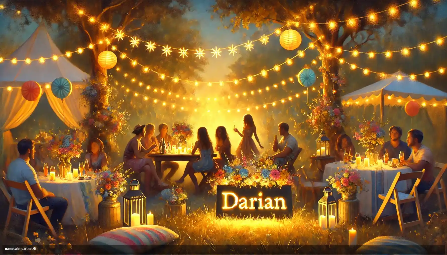 Vardadienio ir vardo šventimas - Darian