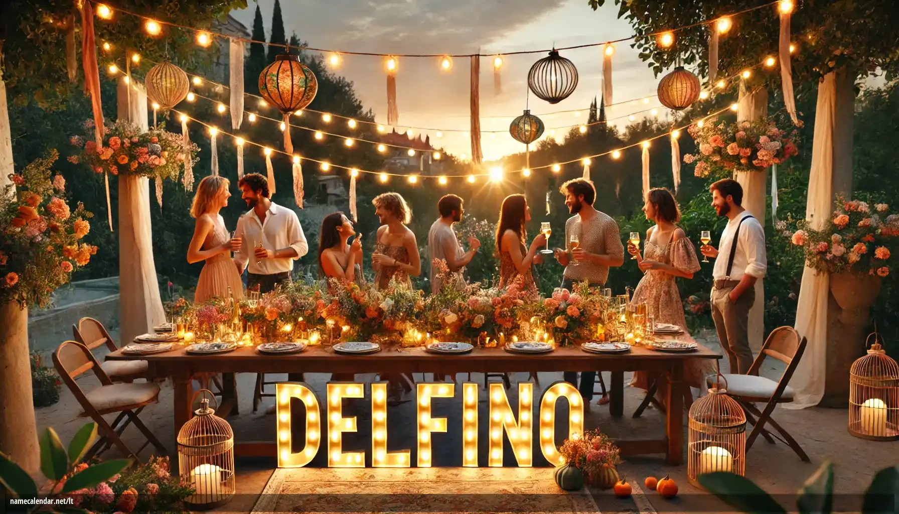 Vardadienio ir vardo šventimas - Delfino