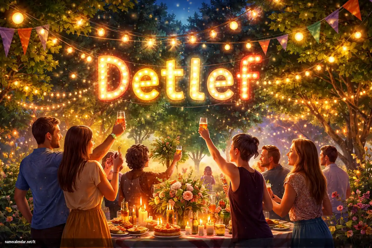 Vardadienio ir vardo šventimas - Detlef