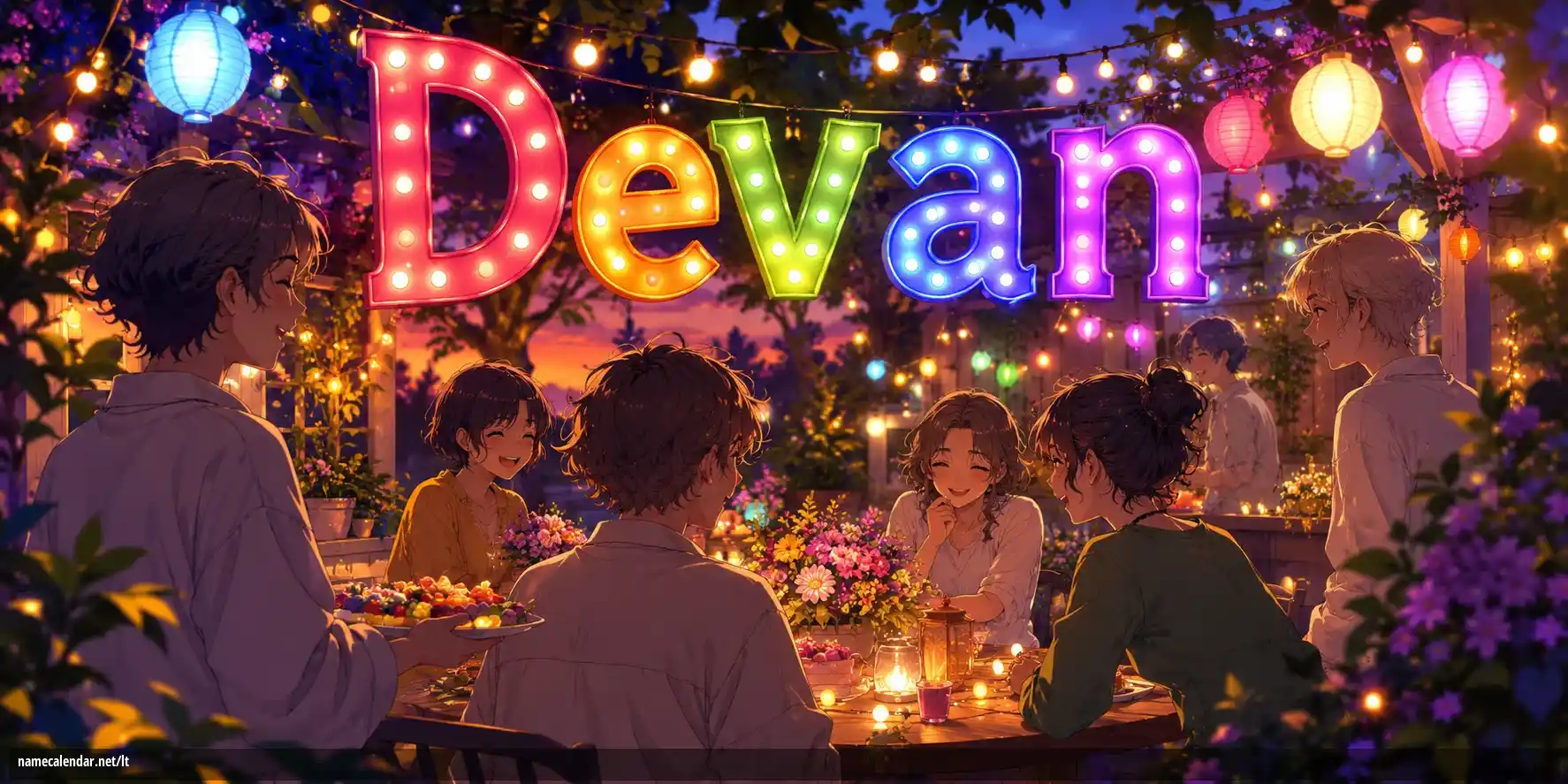 Vardadienio ir vardo šventimas - Devan