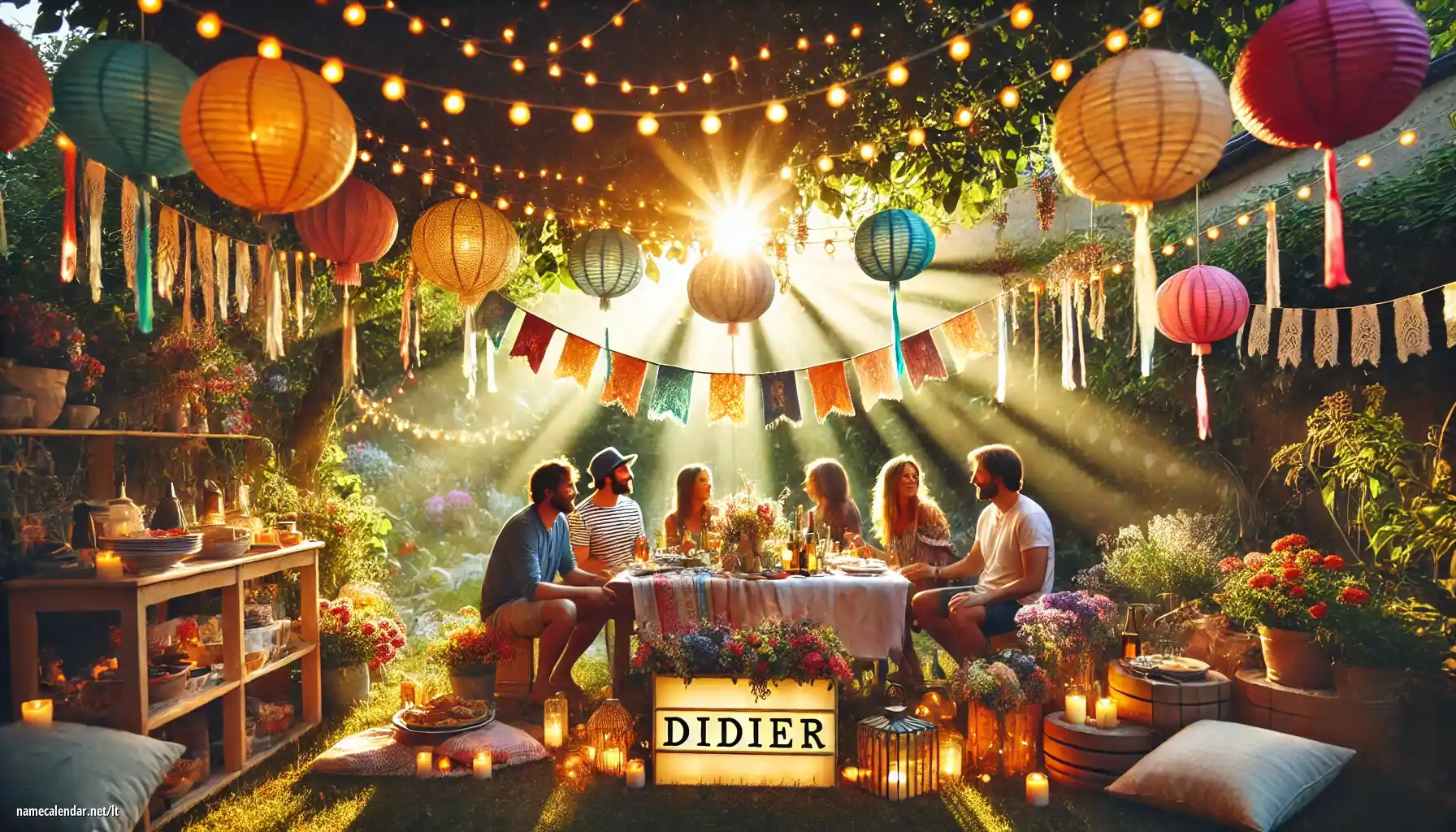 Vardadienio ir vardo šventimas - Didier