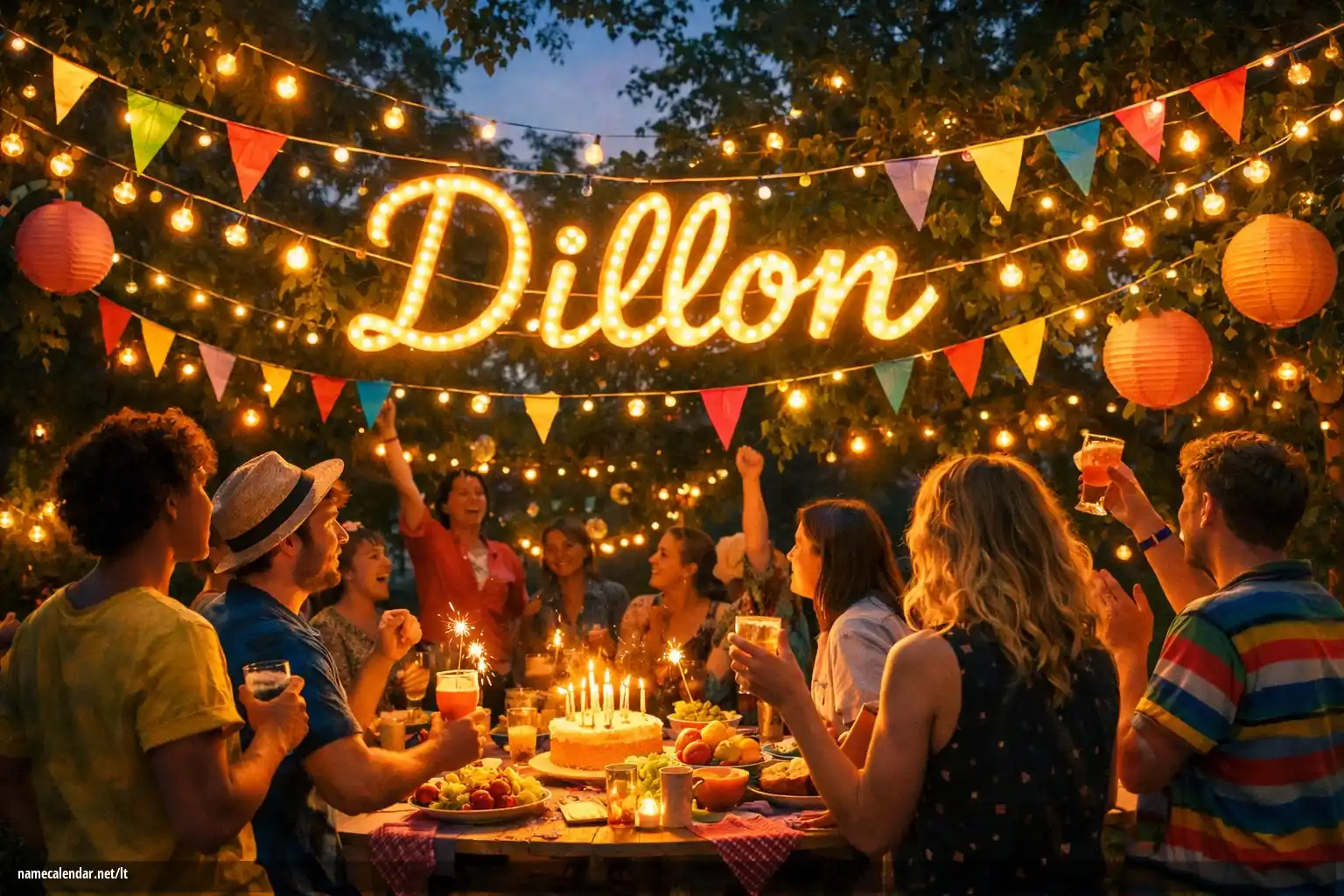 Vardadienio ir vardo šventimas - Dillon