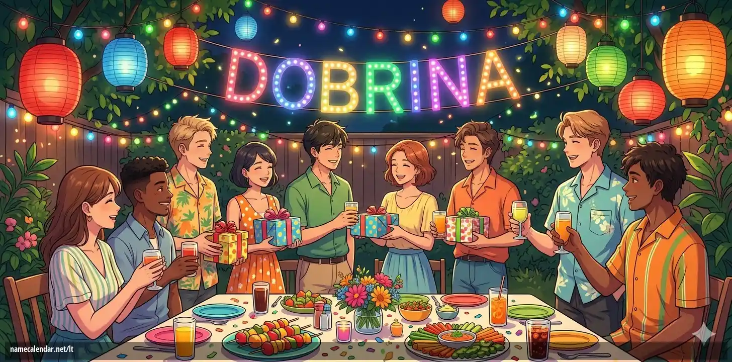 Vardadienio ir vardo šventimas - Dobrina