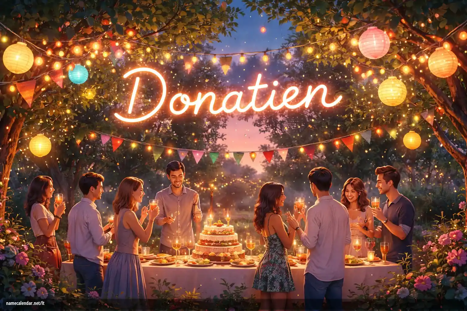 Vardadienio ir vardo šventimas - Donatien