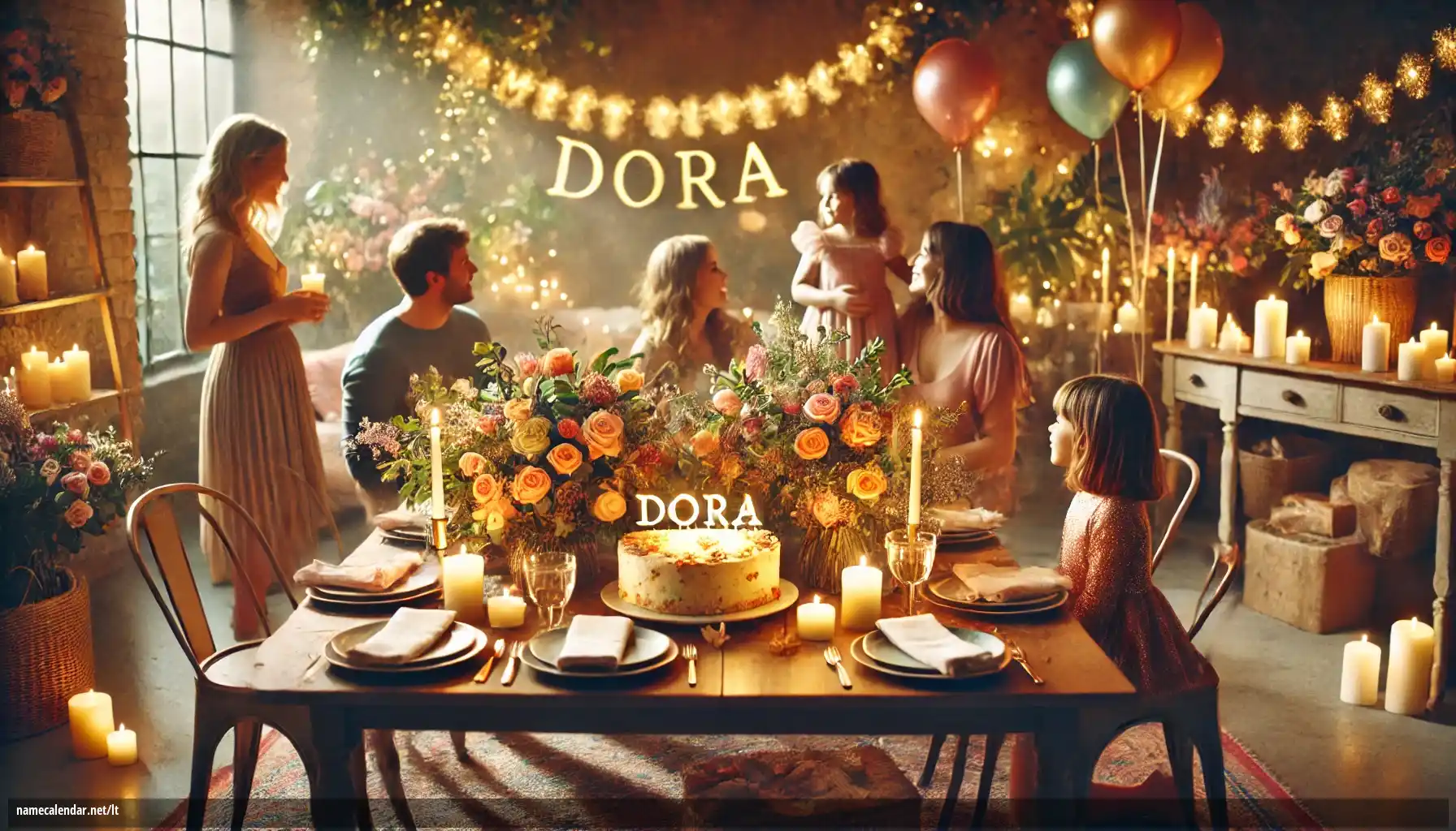 Vardadienio ir vardo šventimas - Dora