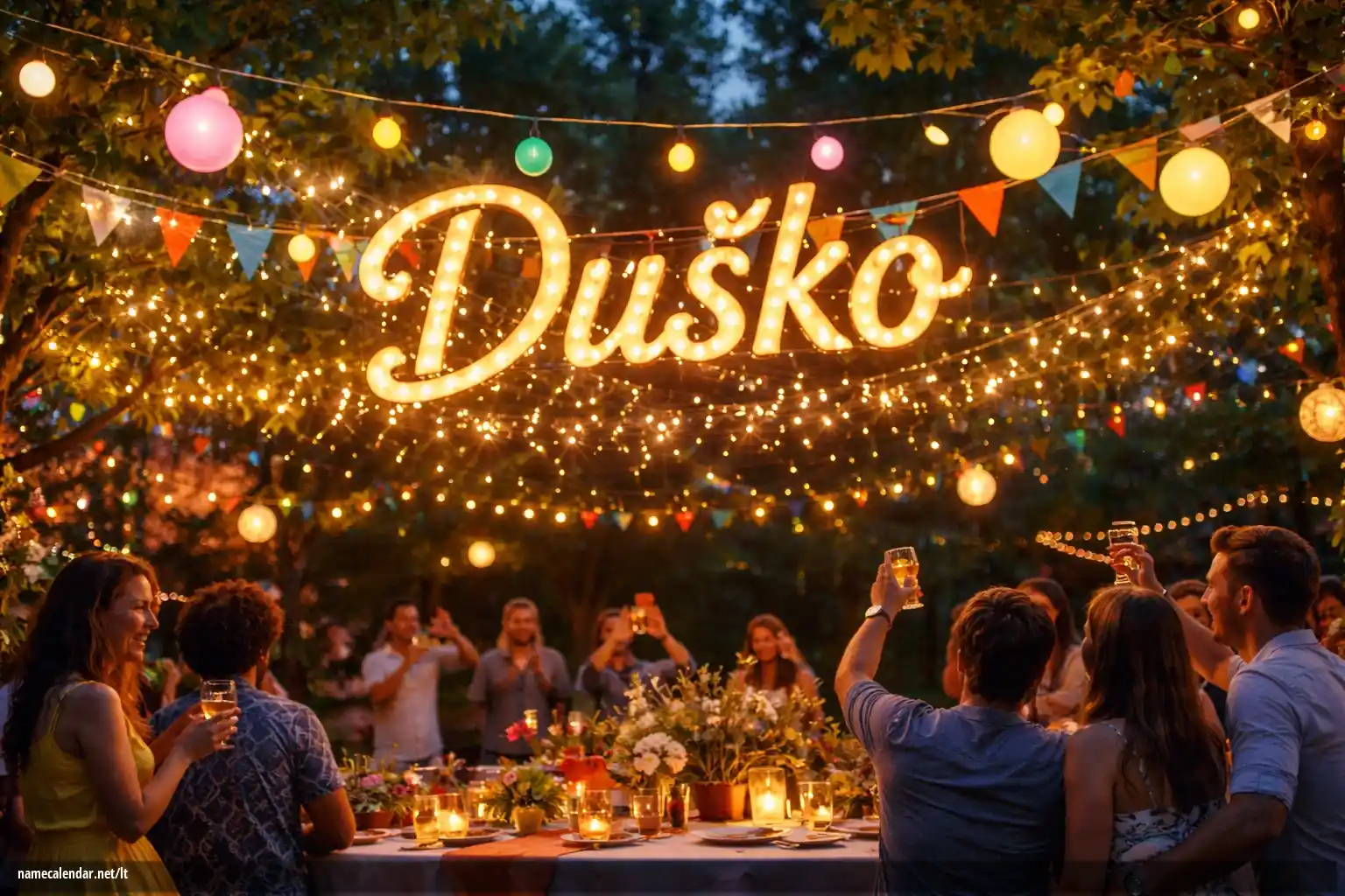 Vardadienio ir vardo šventimas - Duško