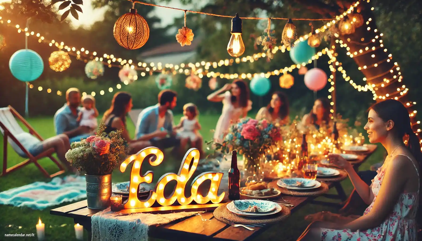 Vardadienio ir vardo šventimas - Eda