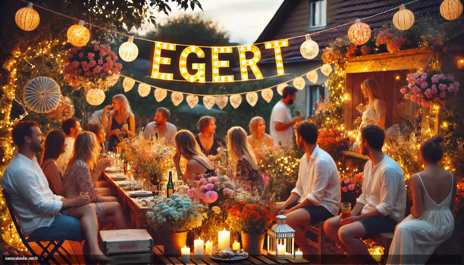 Vardadienio ir vardo šventimas - Egert