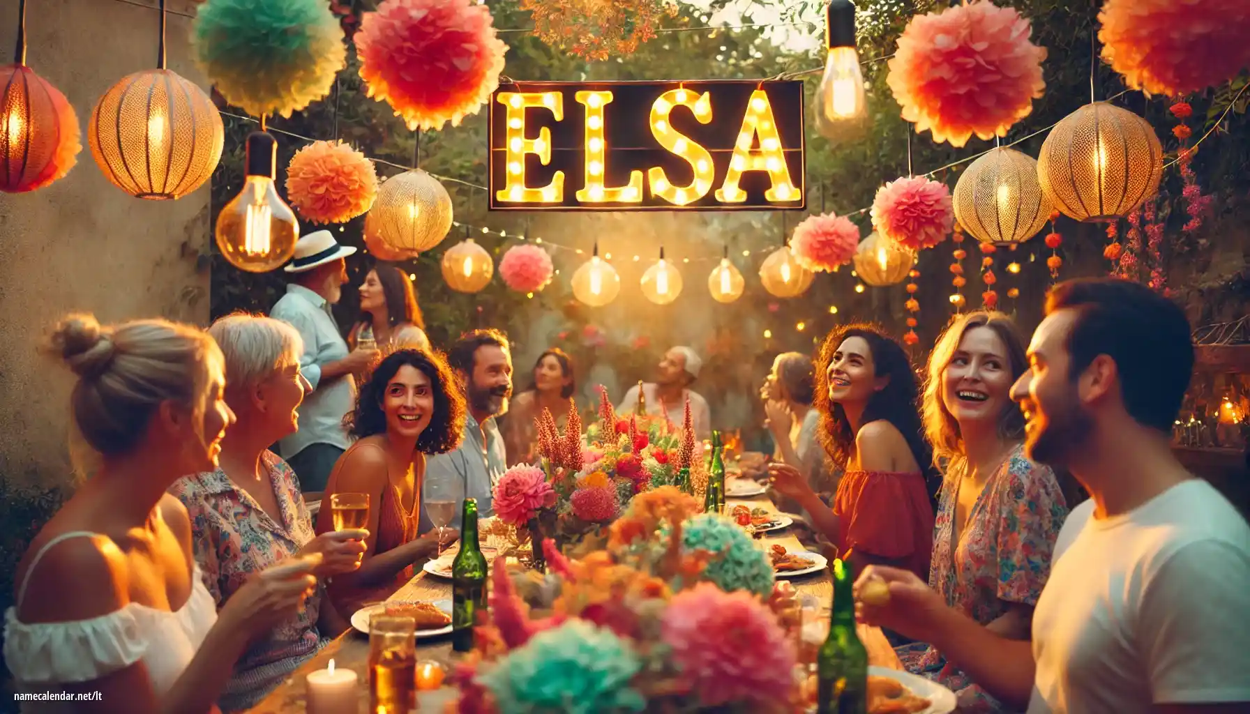 Vardadienio ir vardo šventimas - Elsa