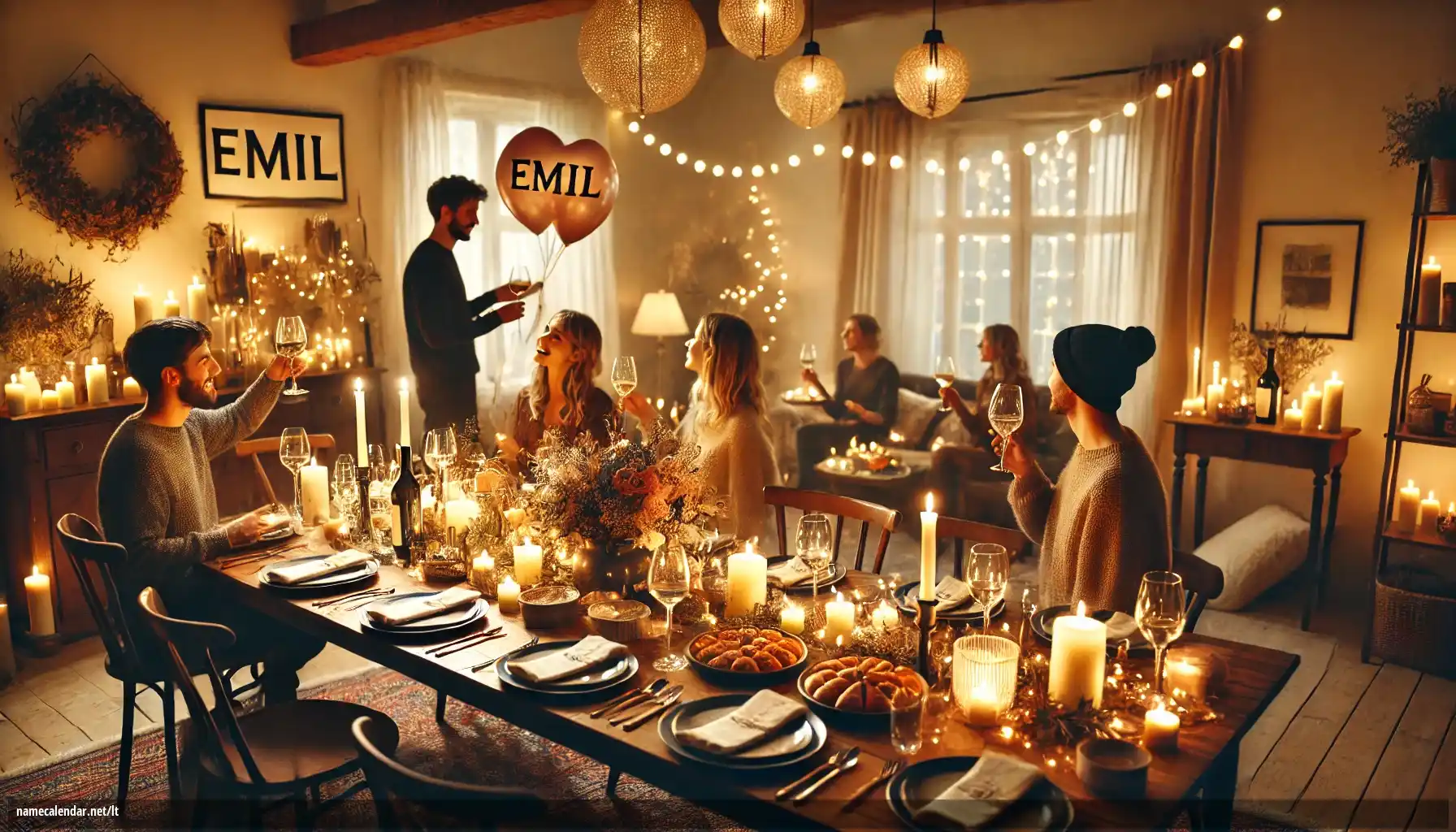 Vardadienio ir vardo šventimas - Emil