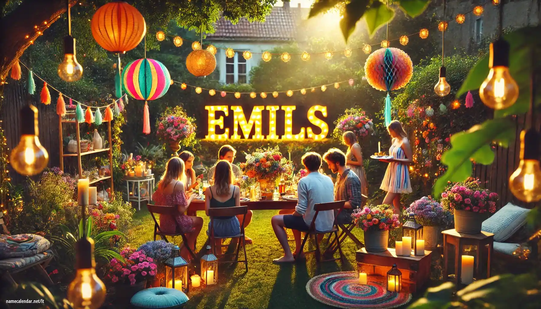 Vardadienio ir vardo šventimas - Emils