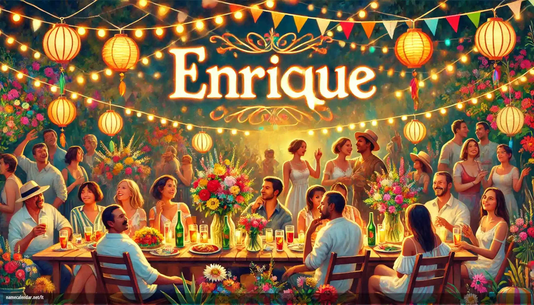 Vardadienio ir vardo šventimas - Enrique