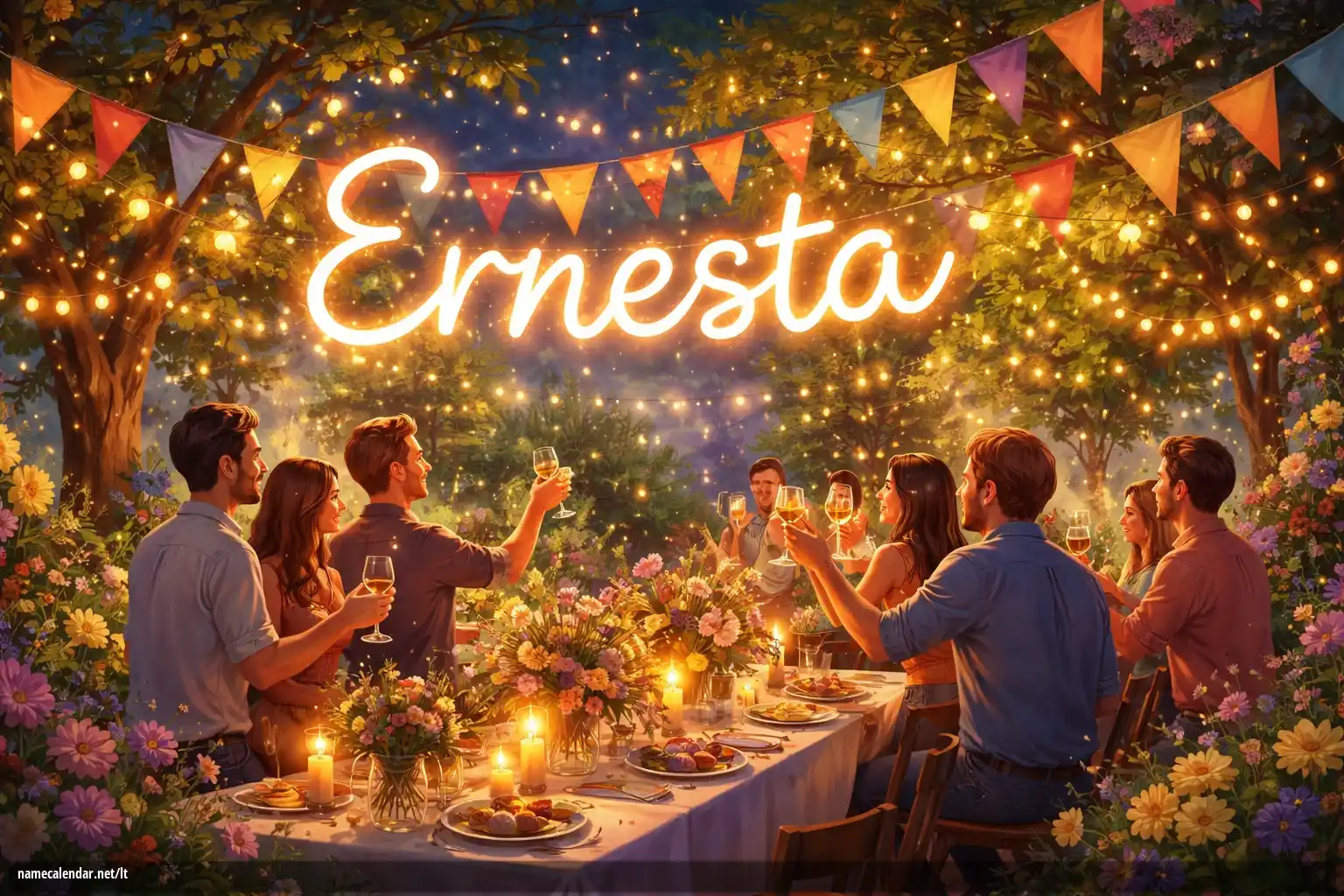 Vardadienio ir vardo šventimas - Ernesta