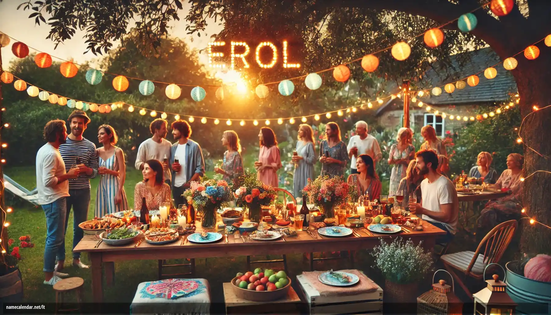 Vardadienio ir vardo šventimas - Erol