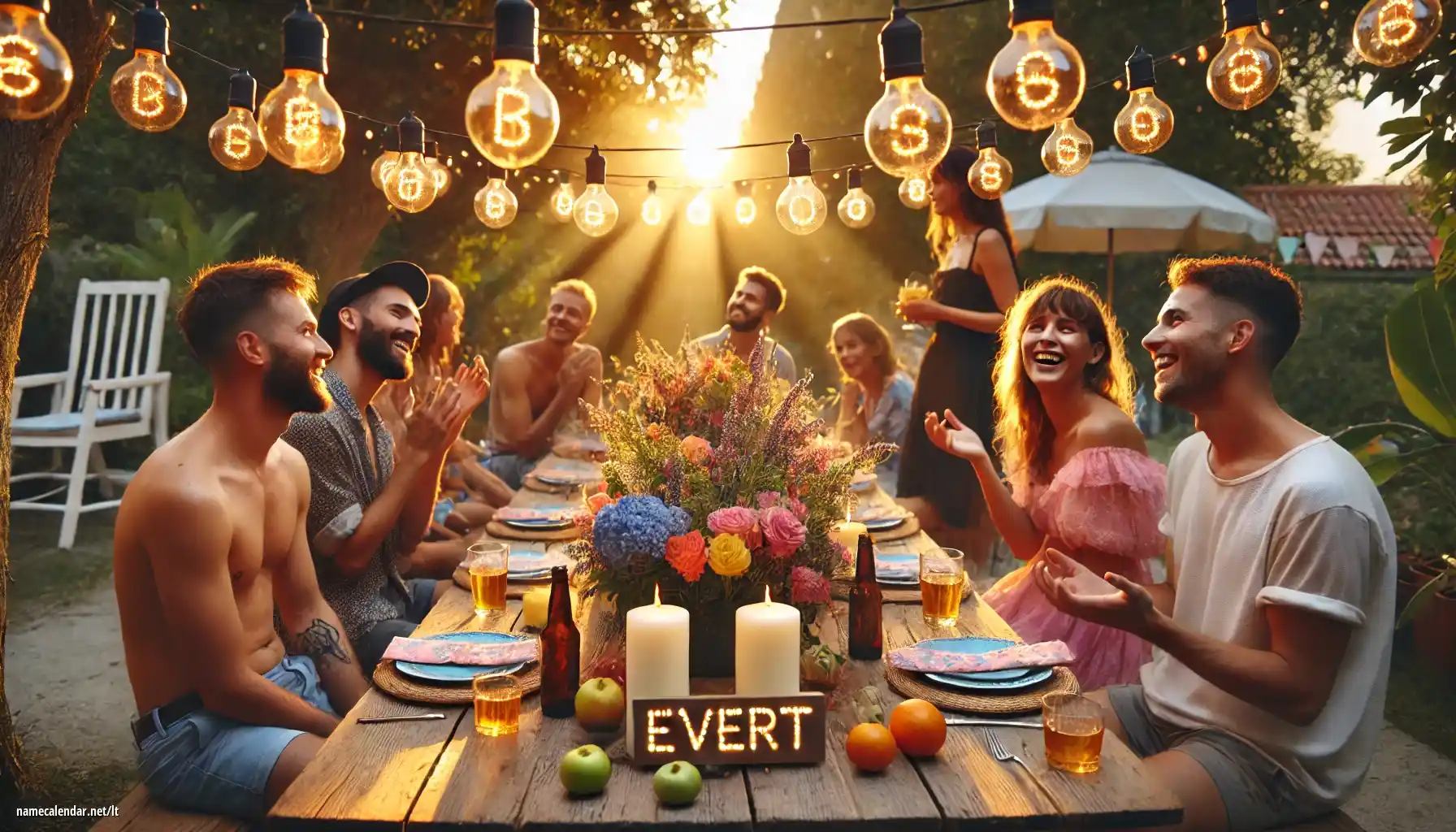 Vardadienio ir vardo šventimas - Evert