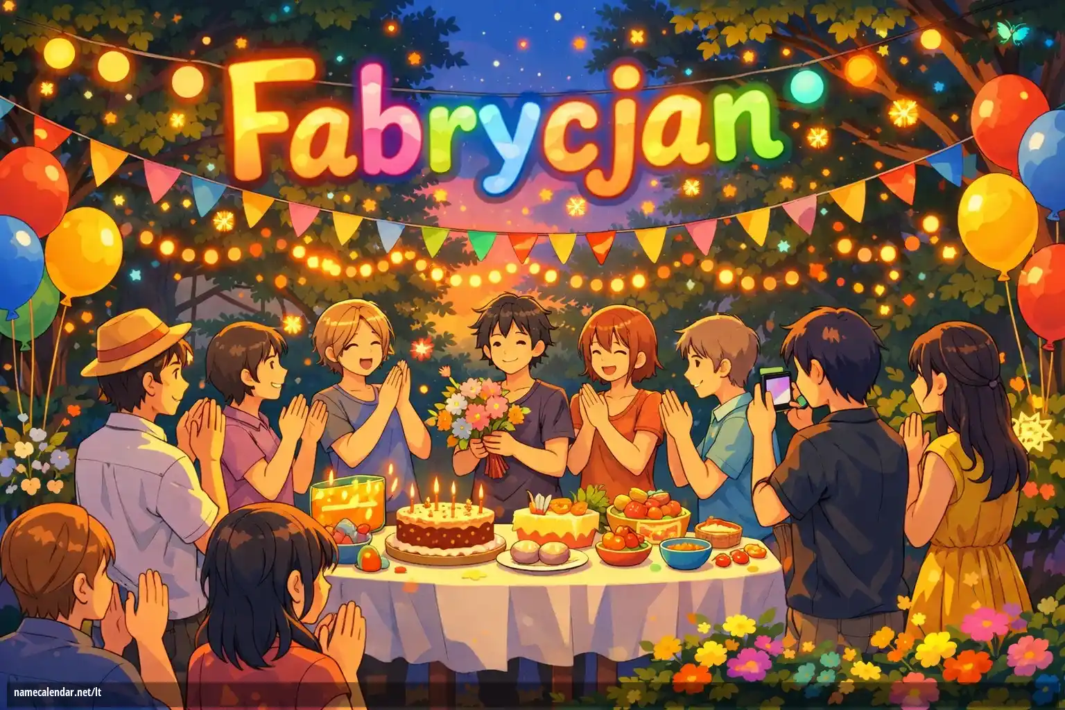 Vardadienio ir vardo šventimas - Fabrycjan