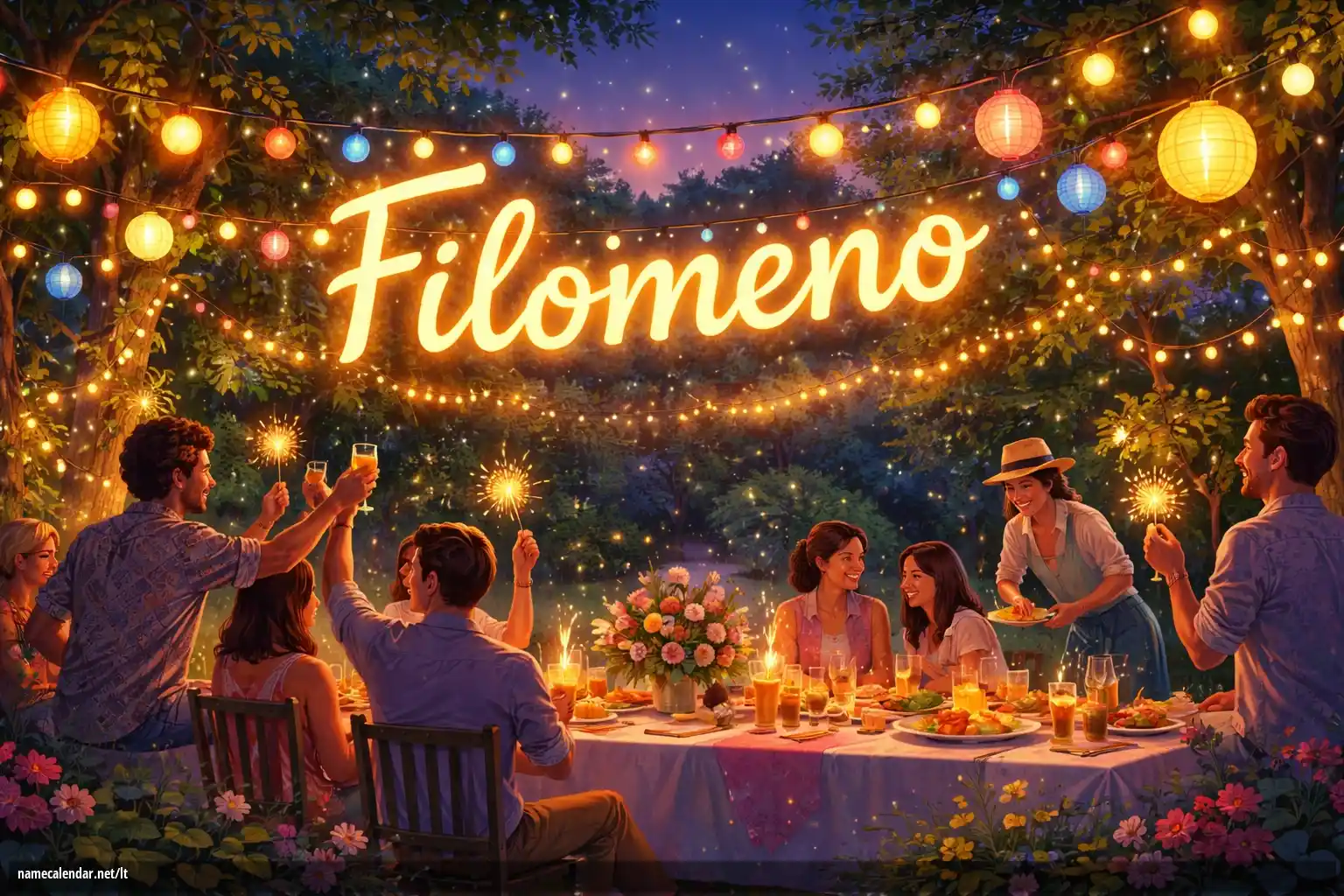 Vardadienio ir vardo šventimas - Filomeno