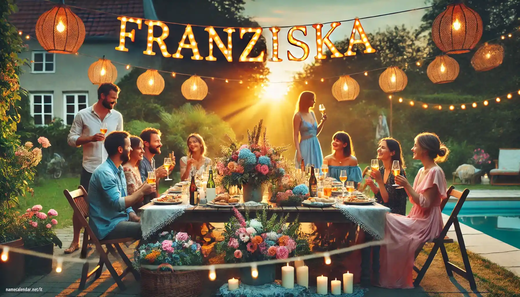 Vardadienio ir vardo šventimas - Franziska