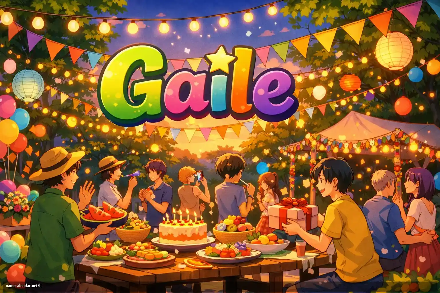 Vardadienio ir vardo šventimas - Gaile