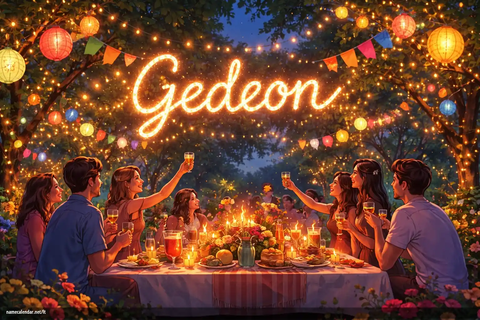 Vardadienio ir vardo šventimas - Gedeon