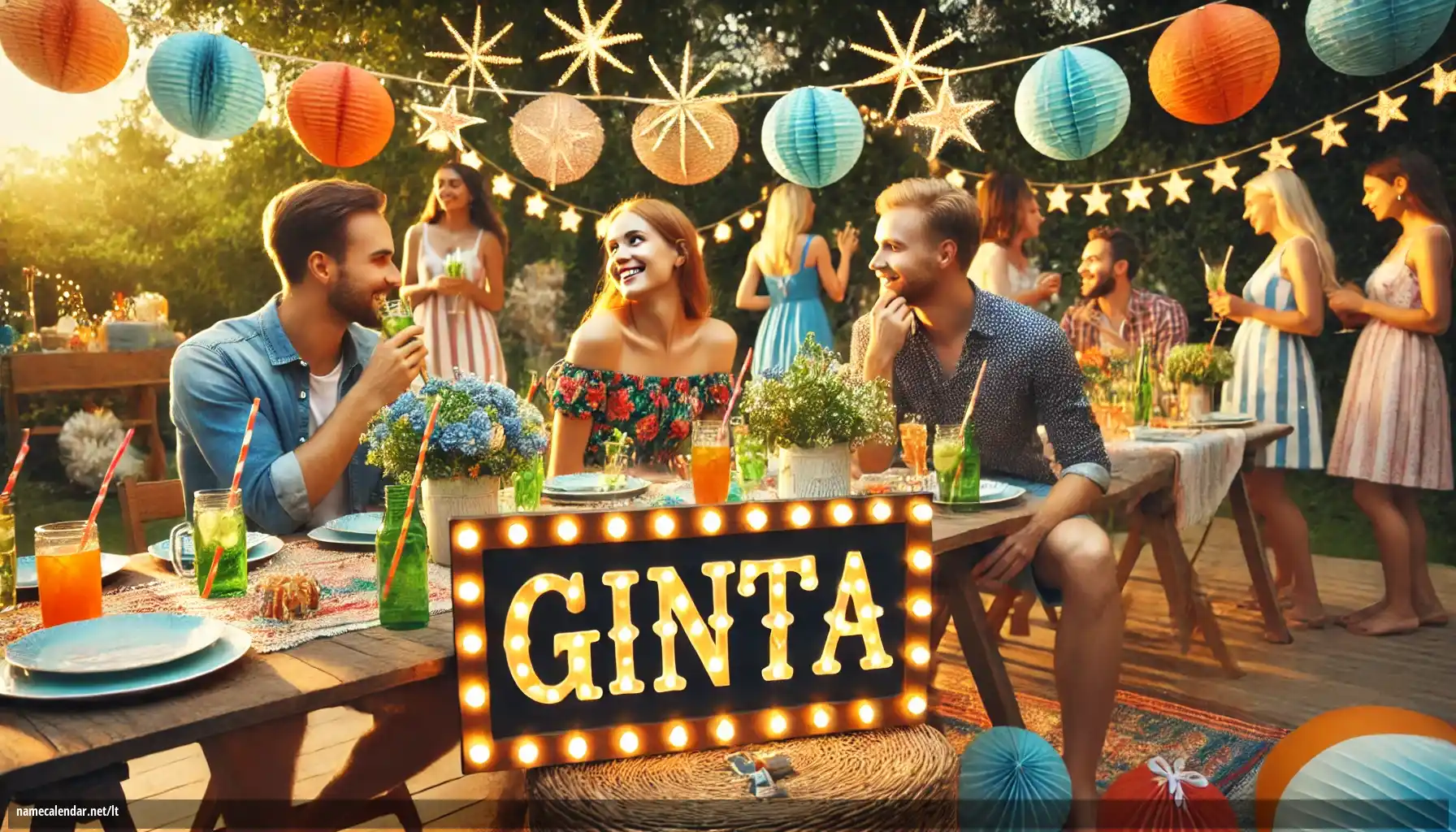 Vardadienio ir vardo šventimas - Ginta