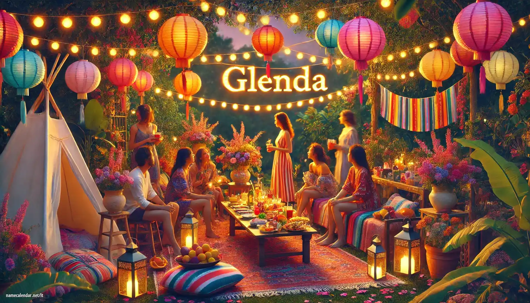 Vardadienio ir vardo šventimas - Glenda