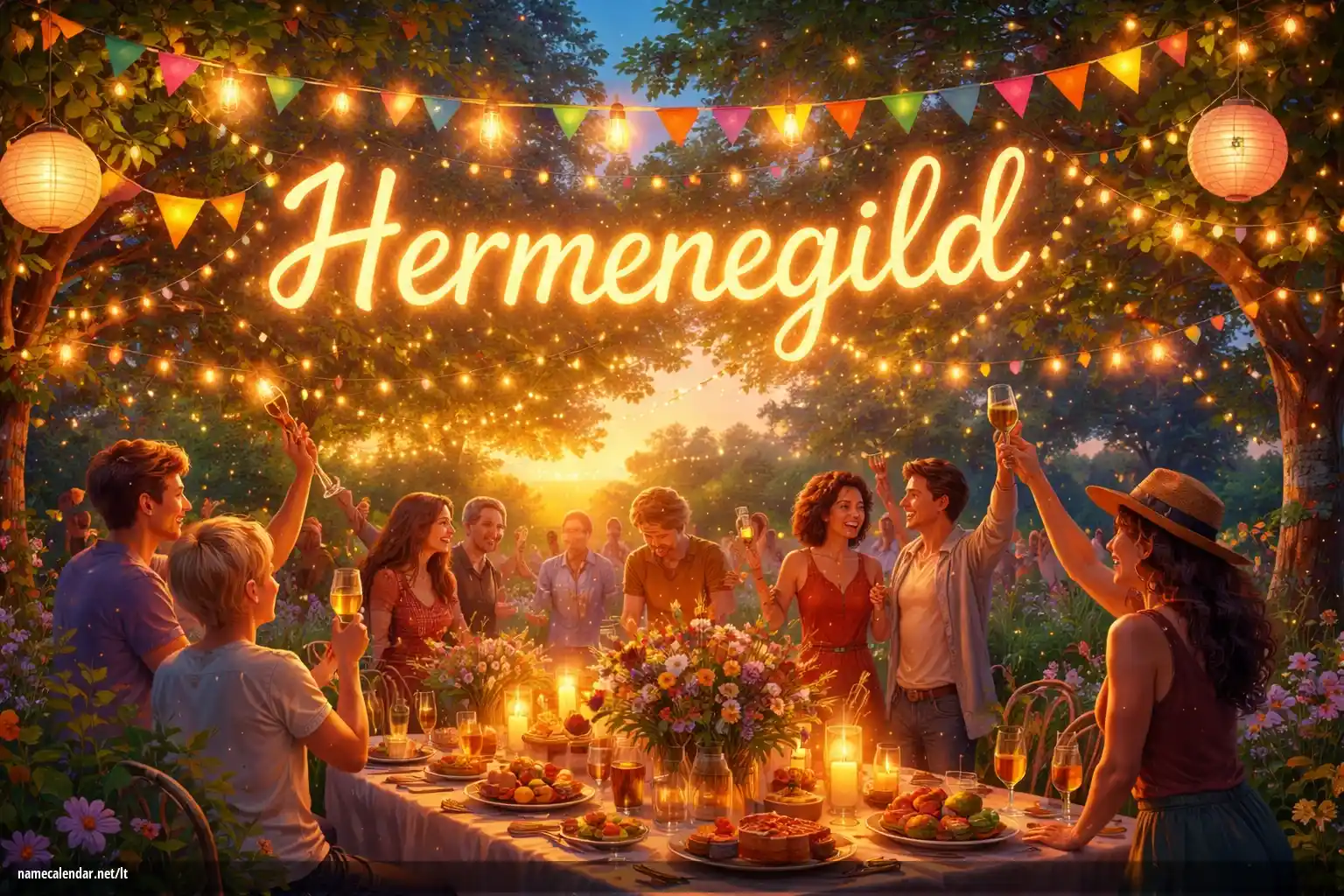Vardadienio ir vardo šventimas - Hermenegild